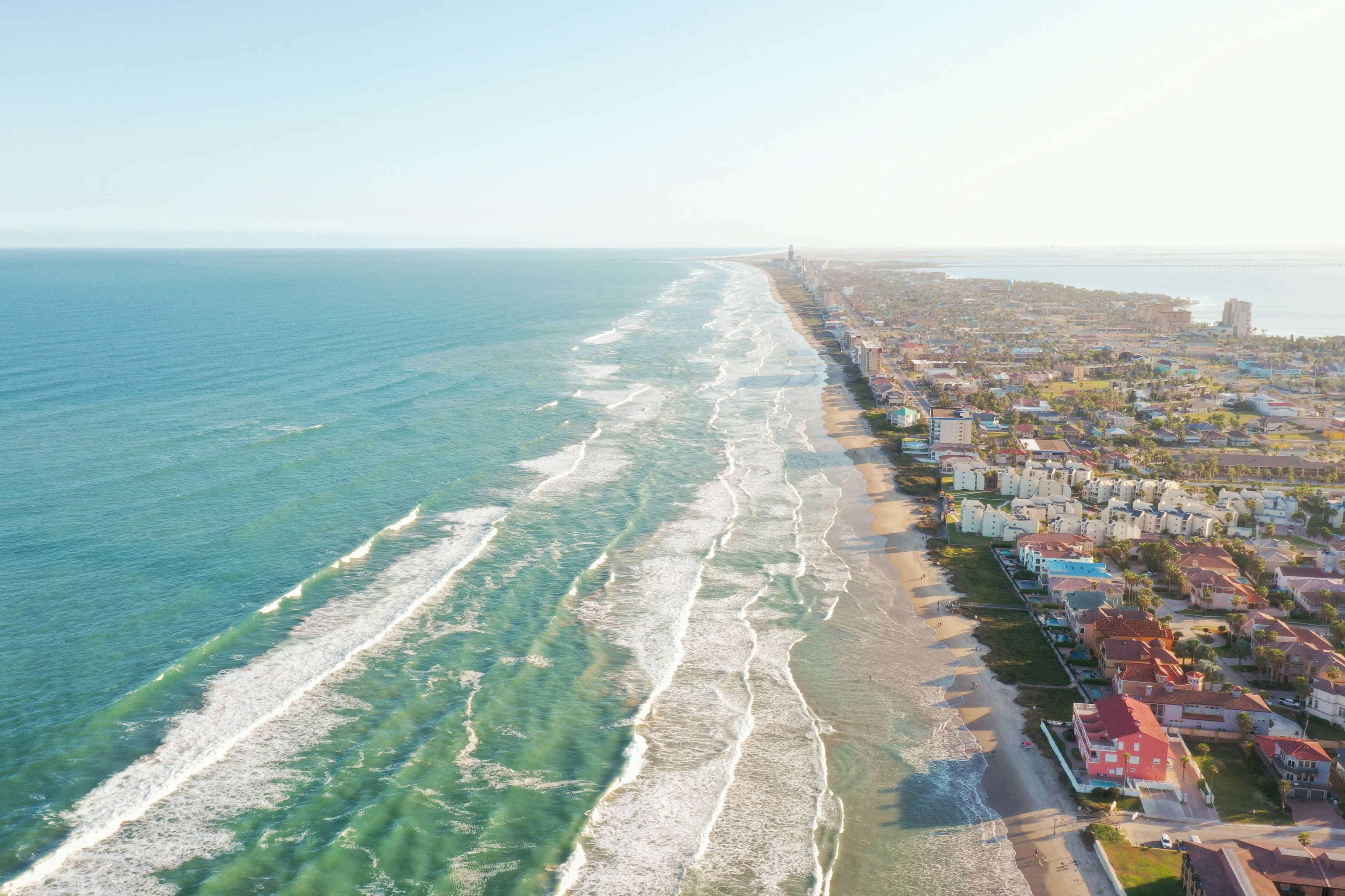 Beautiful beaches and warm Gulf waters at South Padre Island